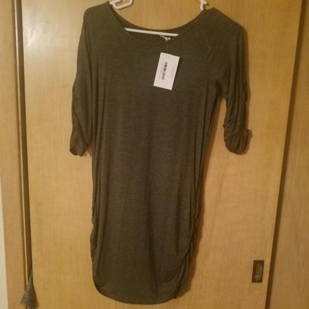 ⭐ Grey 3/4 sleeve top